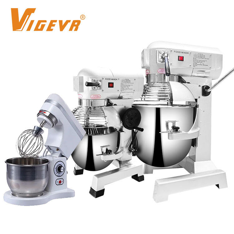 Commercial 20 Liter Stand Fork Food Cake Mixer Machines Electric Kitchen Baking Equipment Dough Planetary Food Mixers with Bowl