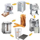 Yoslon Fully Automatic Commercial, Customizable Bakery Pizza Electric Toast Bread Production Line/ - Breakfast Cereal Production Line - foodmachtech