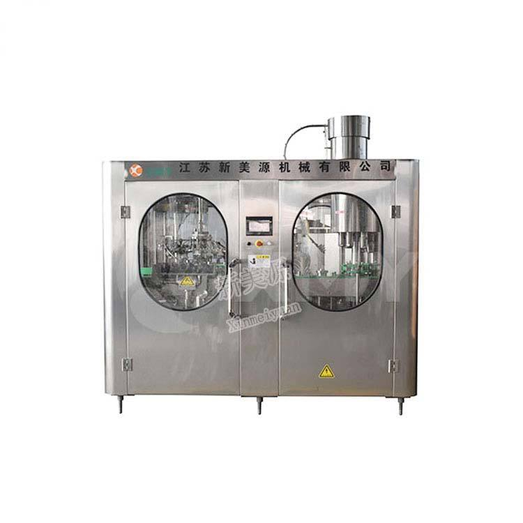 زجاجة الأعمال Co2 الصودا الفوارة النبيذ كربونات المشروبات الغازية CSD مصنع إنتاج آلة تعبئة الزجاجات