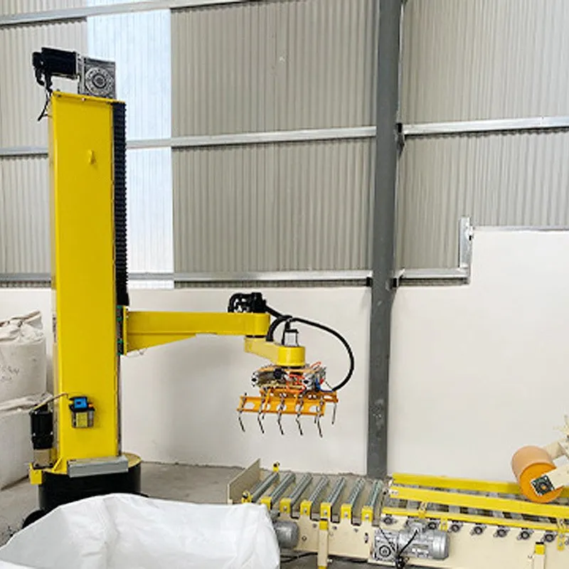 S3-80 Coluna Paletização Robô - Paletizador - foodmachtech