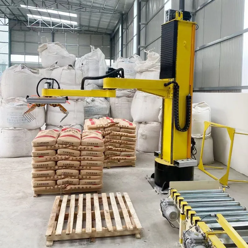 S3 column crank arm stacker - Palletizer - foodmachtech