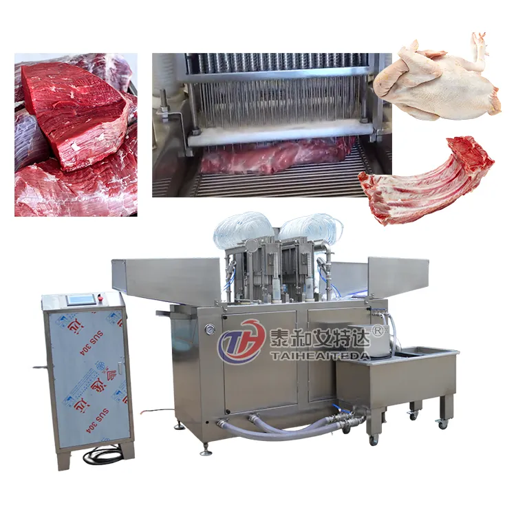 Turkey whole chicken rapid flavoring and tenderizing saline injection machine - Saline Injection Machine - foodmachtech