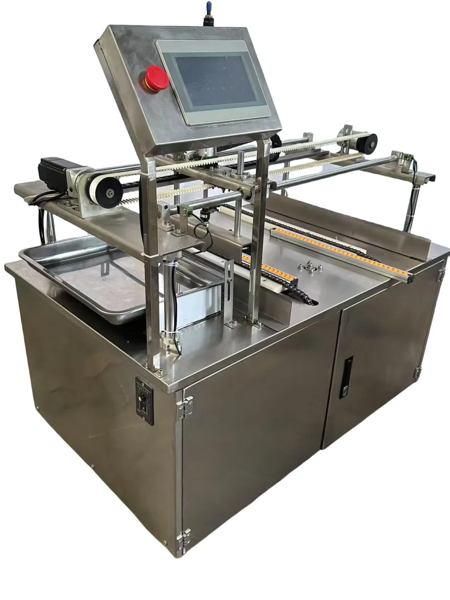 Equipamento comercial do processamento e do cozimento do alimento: máquina de escova do ovo do aço inoxidável-eficiência elevada e conveniência - Tempero Espalhador - foodmachtech