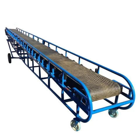 Versão estendida, correia transportadora, móvel, ajustável, leve, carga e descarga, suporta personalização