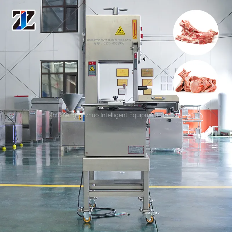 Comercial 330 hueso eléctrico vio para cortar pescado congelado carne congelada cerdo trotones costillas congelados pollo y carne huesos - Máquina de sierra de hueso - foodmachtech