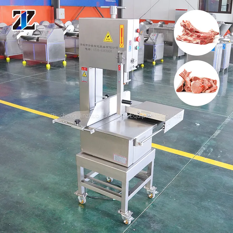 Cortador de hueso eléctrico para pescado congelado y carne congelada - Máquina de sierra de hueso - foodmachtech