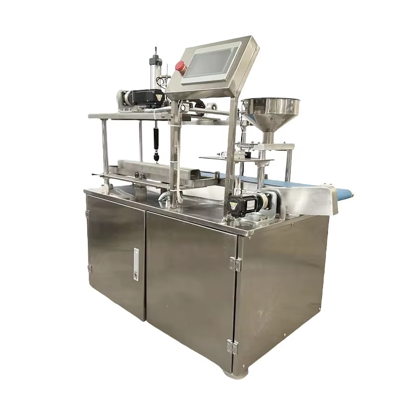 Máquina automática de lavado de huevos y aspersión de sésamo para panadería y pastelería | Equipo compacto de recubrimiento de superficies de alimentos