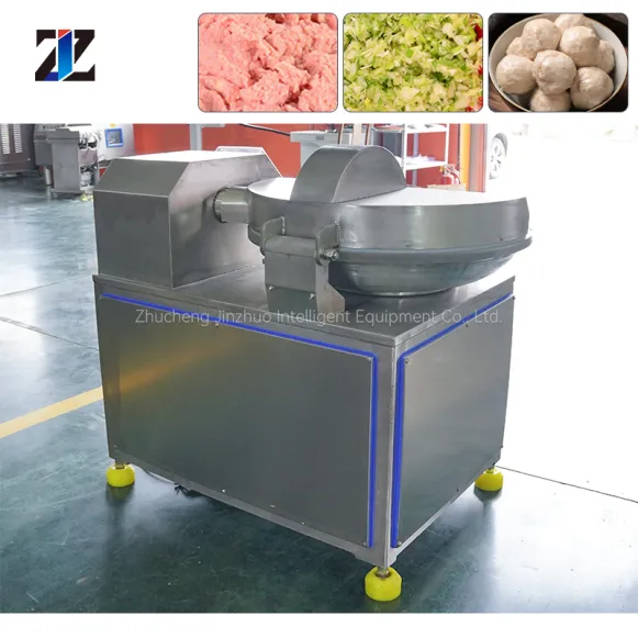 Automatic discharging vegetable chopping equipment Cheese emulsifying variable frequency chopping machine Meat product chopping 