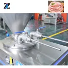 Totalmente automático enema equipo salchicha procesamiento línea de producción picadora de carne calefacción eléctrica jamón salchicha - Embutidora de salchichas - foodmachtech
