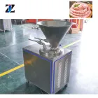 Totalmente automático enema equipo salchicha procesamiento línea de producción picadora de carne calefacción eléctrica jamón salchicha - Embutidora de salchichas - foodmachtech