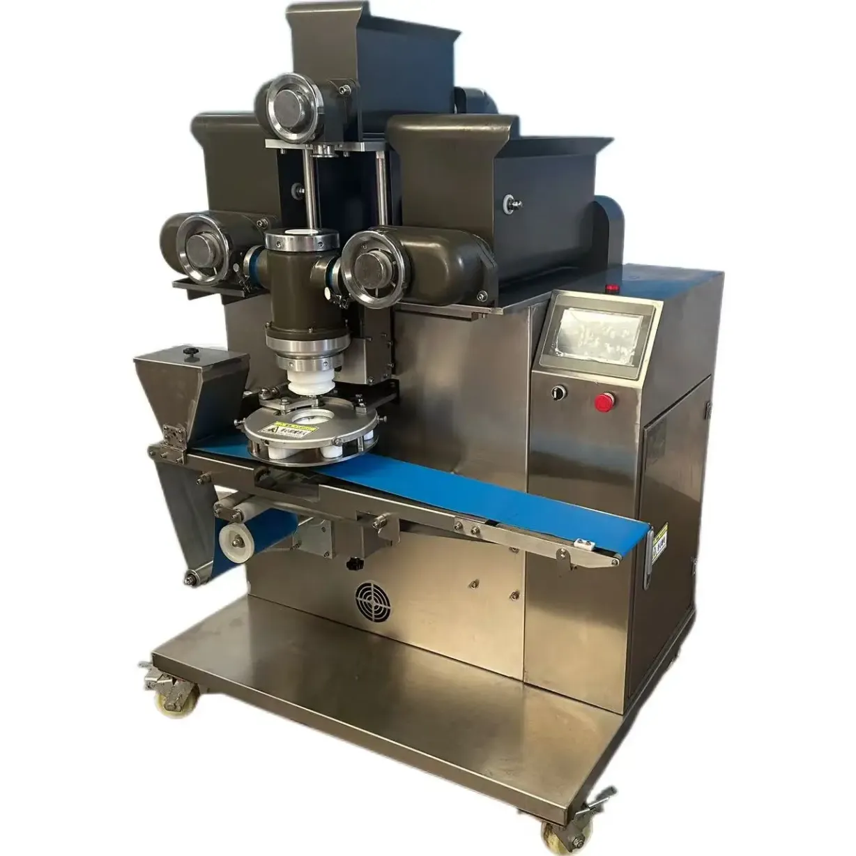 High-speed, multi-functional automatic food baking machine for Mooncake / Maamoul / Filled Cookies / Energy Bar - Jam Stuffing Machine - foodmachtech