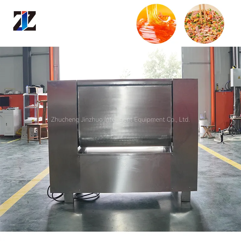 Mezclador de relleno de doble eje modelo 150 Equipo de relleno de acero inoxidable Máquina de llenado de salchichas - Mezclador de relleno de carne - foodmachtech