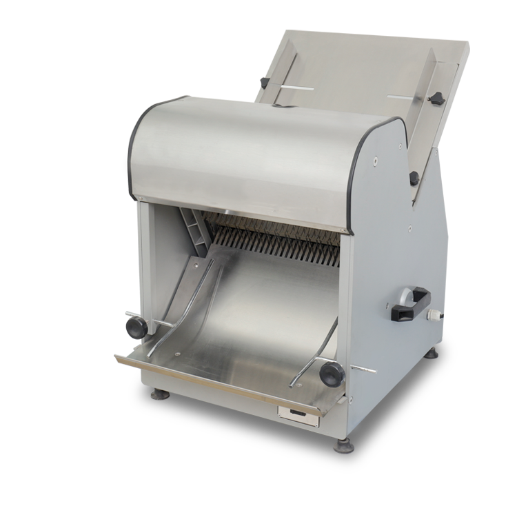 Multi-Szene Edelstahl elektrische Back ausrüstung Brot Toast Slicer für Lebensmittel verarbeitung maschinen