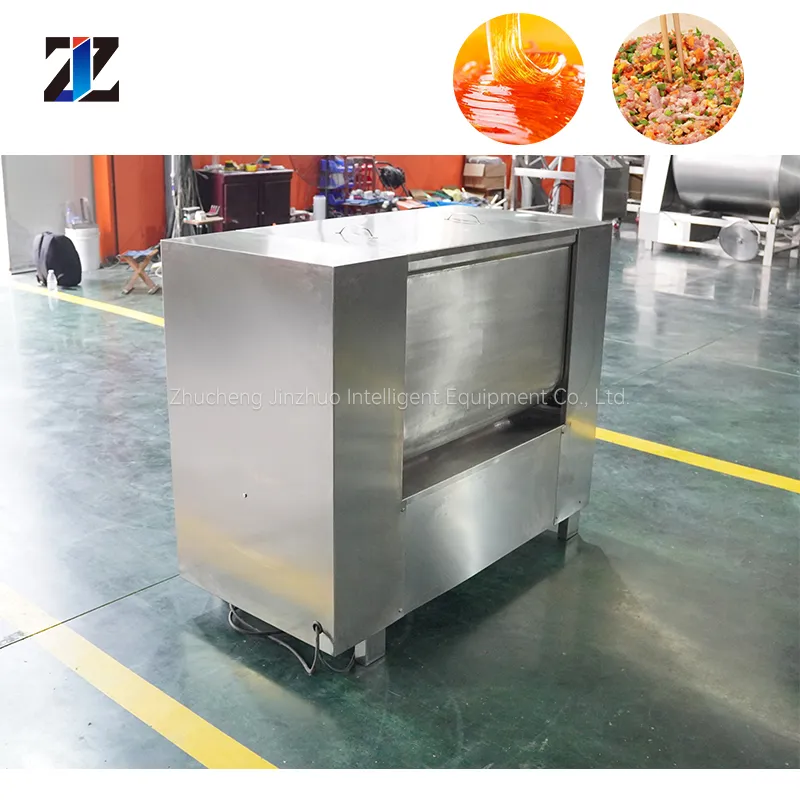 Mezclador de relleno de doble eje modelo 150 Equipo de relleno de acero inoxidable Máquina de llenado de salchichas - Mezclador de relleno de carne - foodmachtech