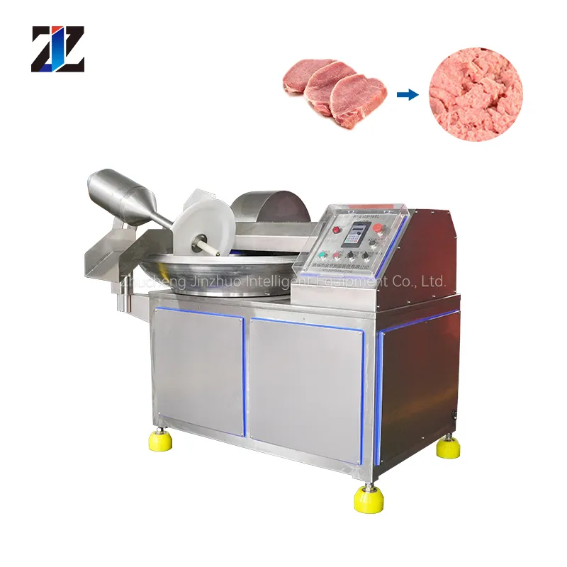 Commercial 80-type hachoir à légumes Haute vitesse hotpot boulette mélangeur Saucisse remplissage émulsifiant équipement 304 en acier inoxydable - Coupe-cuvette - foodmachtech