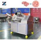 Commercial 80-type hachoir à légumes Haute vitesse hotpot boulette mélangeur Saucisse remplissage émulsifiant équipement 304 en acier inoxydable - Coupe-cuvette - foodmachtech