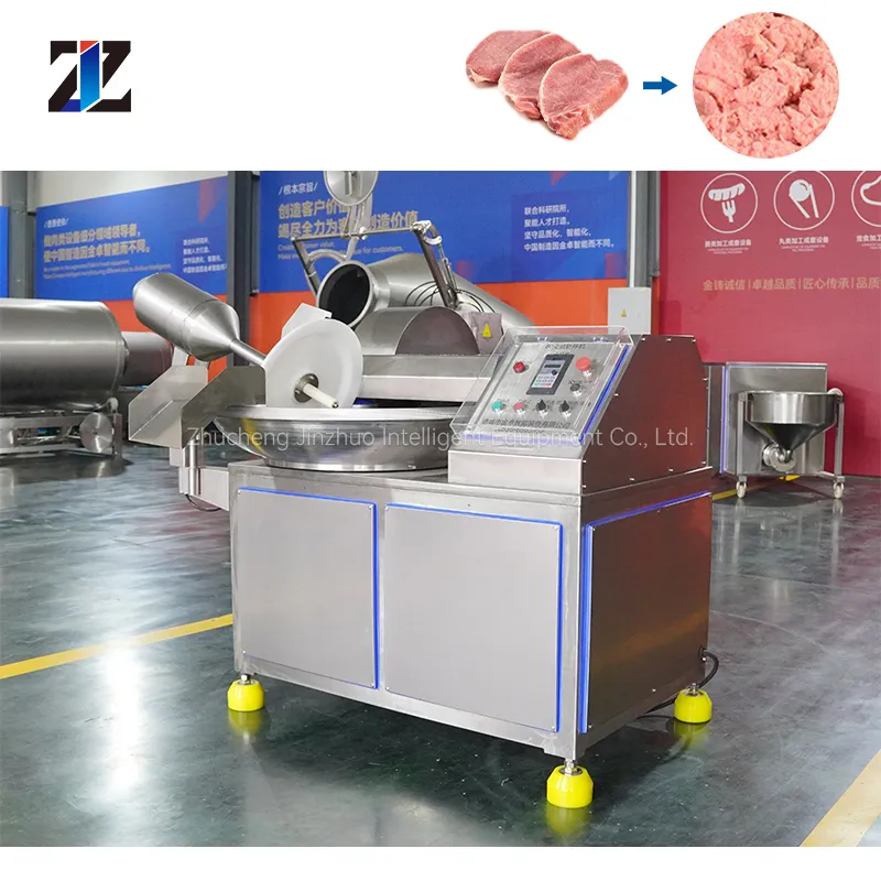Commercial 80-type hachoir à légumes Haute vitesse hotpot boulette mélangeur Saucisse remplissage émulsifiant équipement 304 en acier inoxydable - Coupe-cuvette - foodmachtech