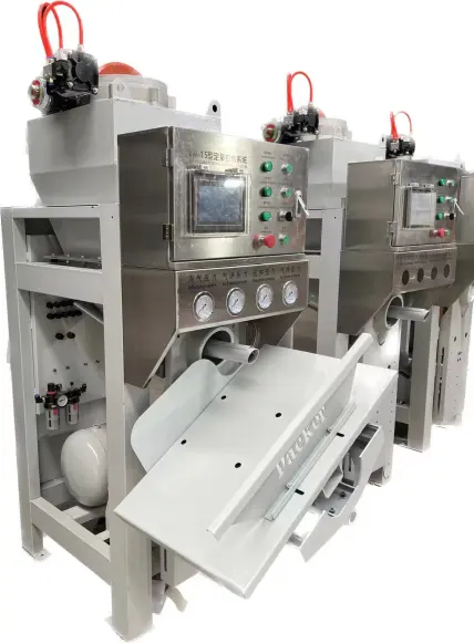 Dual-Material-kompatible Verpackungs maschine für Trocken-Gebäude-Pulver