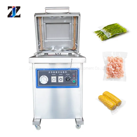 Single-chamber vacuum packaging machine