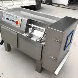 Universal meat slicer for frozen fresh meat, a perfect tool for slicing fish, pork, beef and vegetable strips - Dicing Machine - foodmachtech