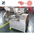 Commercial 80-type hachoir à légumes Haute vitesse hotpot boulette mélangeur Saucisse remplissage émulsifiant équipement 304 en acier inoxydable - Coupe-cuvette - foodmachtech