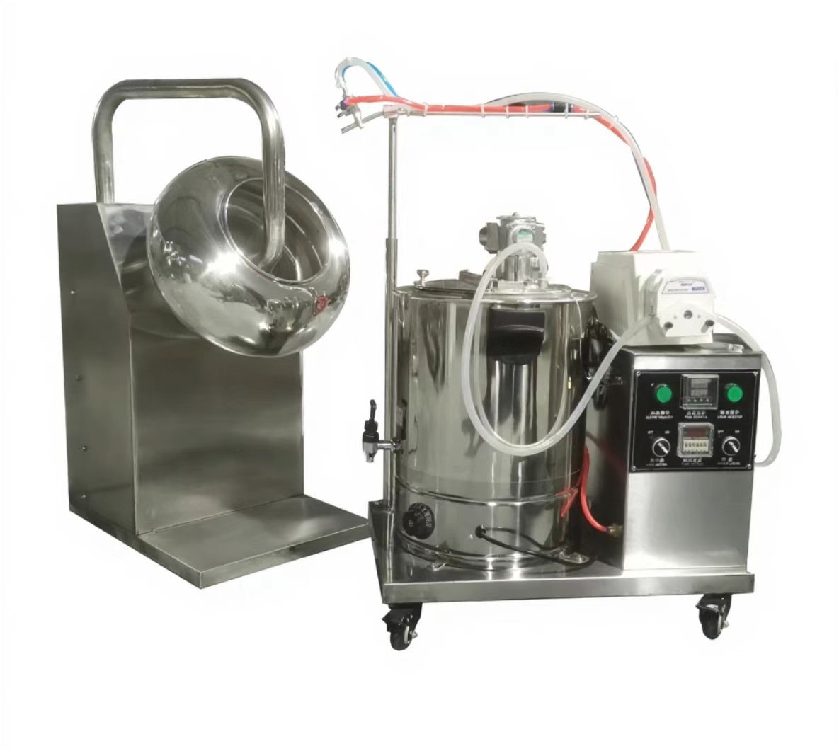 Venta caliente máquina de recubrimiento con líquido automático sistema de pulverización