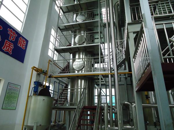 Physical refining and deacidification section mechanical equipment for physical refining and deacidification section