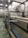 수평 평판 탈모 기계/Plucker - 가금류 퇴화 기계 - foodmachtech
