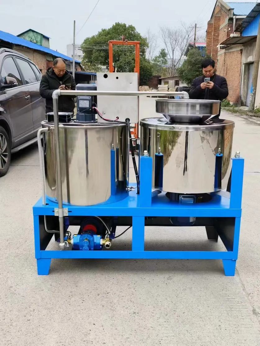 Hidratación-centrífuga integrada máquina de filtro-900 - Equipo de refinación - foodmachtech