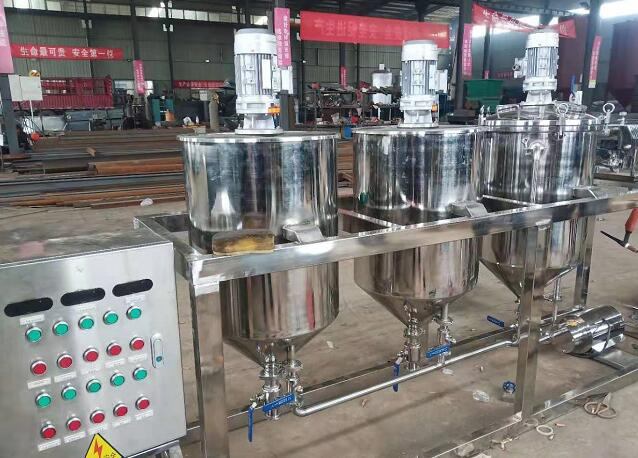 Small-scale refined oil equipment