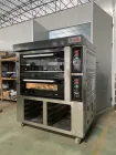 Kanghui Roaster Baking Forno 2 Camadas 4-Bandeja Elétrica/Gás Motor de Duas Velocidades 520kg Uso Industrial Torradeiras & Fornos de Pizza - Forno - foodmachtech