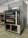 강후이 로스터 베이킹 오븐 2 층 4 트레이 전기/가스 2 단 모터 520kg 산업용 토스터 및 피자 오븐 - 오븐 - foodmachtech