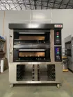 Kanghui Roaster Baking Forno 2 Camadas 4-Bandeja Elétrica/Gás Motor de Duas Velocidades 520kg Uso Industrial Torradeiras & Fornos de Pizza - Forno - foodmachtech