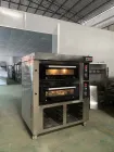 Kanghui Roaster Baking Forno 2 Camadas 4-Bandeja Elétrica/Gás Motor de Duas Velocidades 520kg Uso Industrial Torradeiras & Fornos de Pizza - Forno - foodmachtech