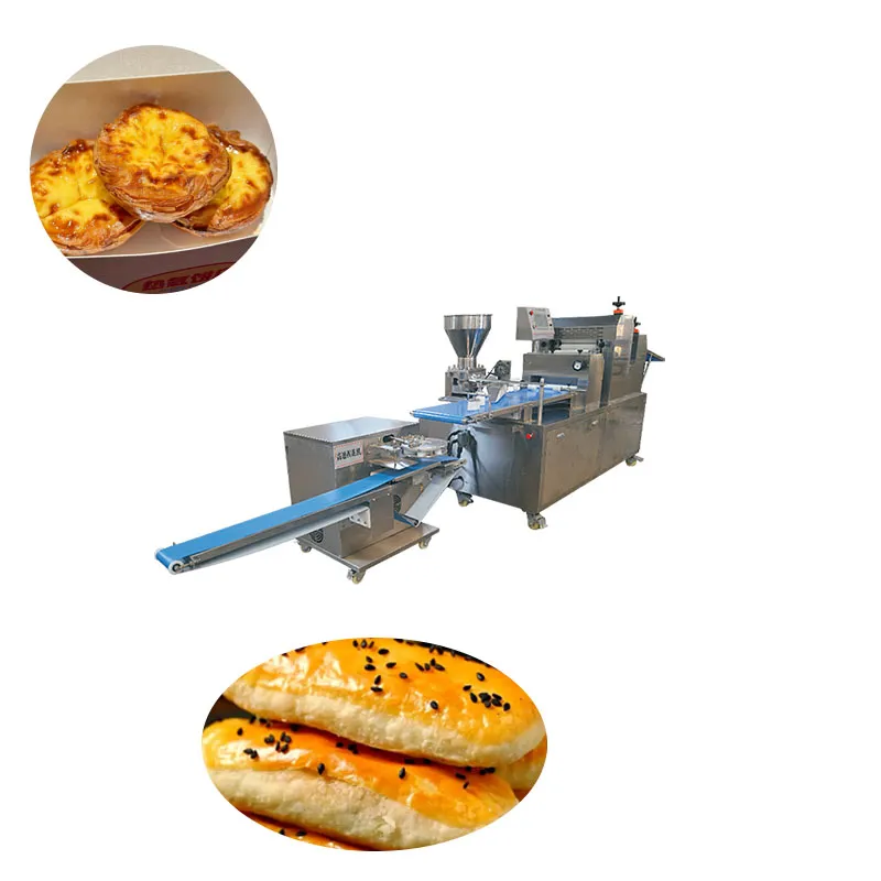 Kanghui Compact Automatic Dough Sheeting Filling & Forming Production Line for Bakery & Pastry Factory - Pastry Machine - foodmachtech