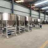 Mezcladora de alimentación vertical Mezclador de alimentación de granja Maquinaria de mezcla de alimentación eficiente - Mezclador - foodmachtech