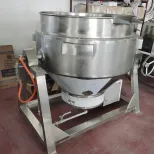 وعاء تسخين كهربائي مزدوج الطبقة ، وعاء مموج لمنتجات اللحوم متعدد الوظائف - وعاء القلي - foodmachtech