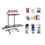 Automatic Vertical Plastic Film Bag Heat Sealing Machine / Continuous Heat Sealing Machine for Large-Sized Packaging Bags -1680 - Sealing Machine - foodmachtech