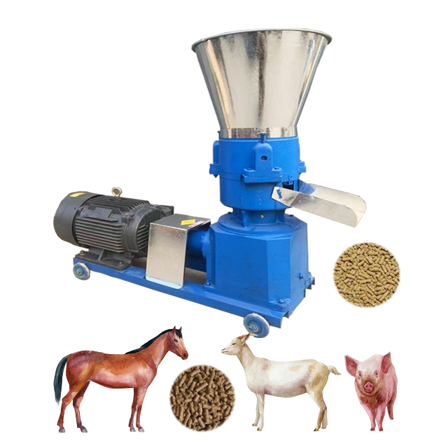 เครื่องทำเม็ดอาหารปศุสัตว์เครื่องผลิตเม็ดอาหารอเนกประสงค์ขนาดเล็กสายการผลิต Machine160เม็ดอาหารปลาสแตนเลส