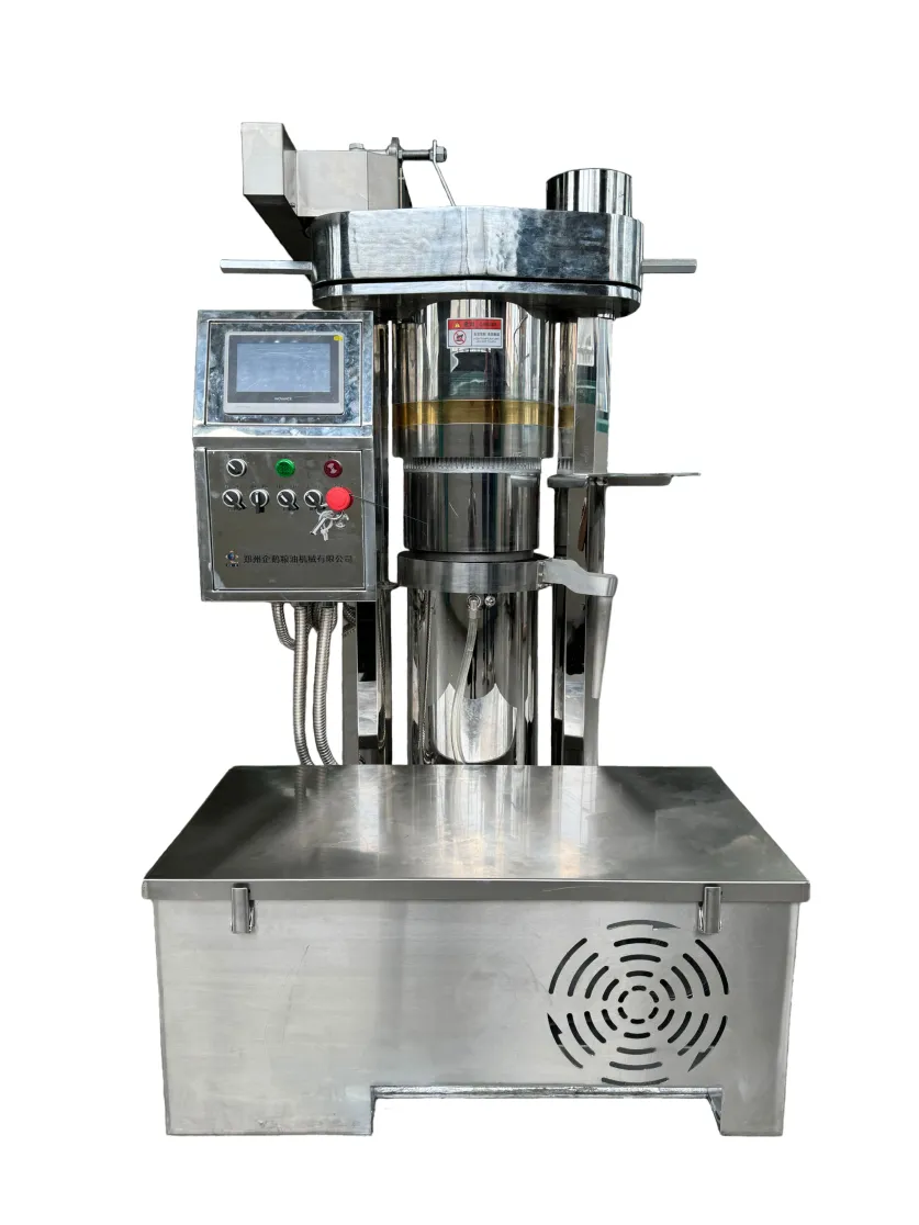 Prensa de aceite hidráulico completamente automática inteligente HY-YYF20 - Prensa hidráulica de aceite - foodmachtech