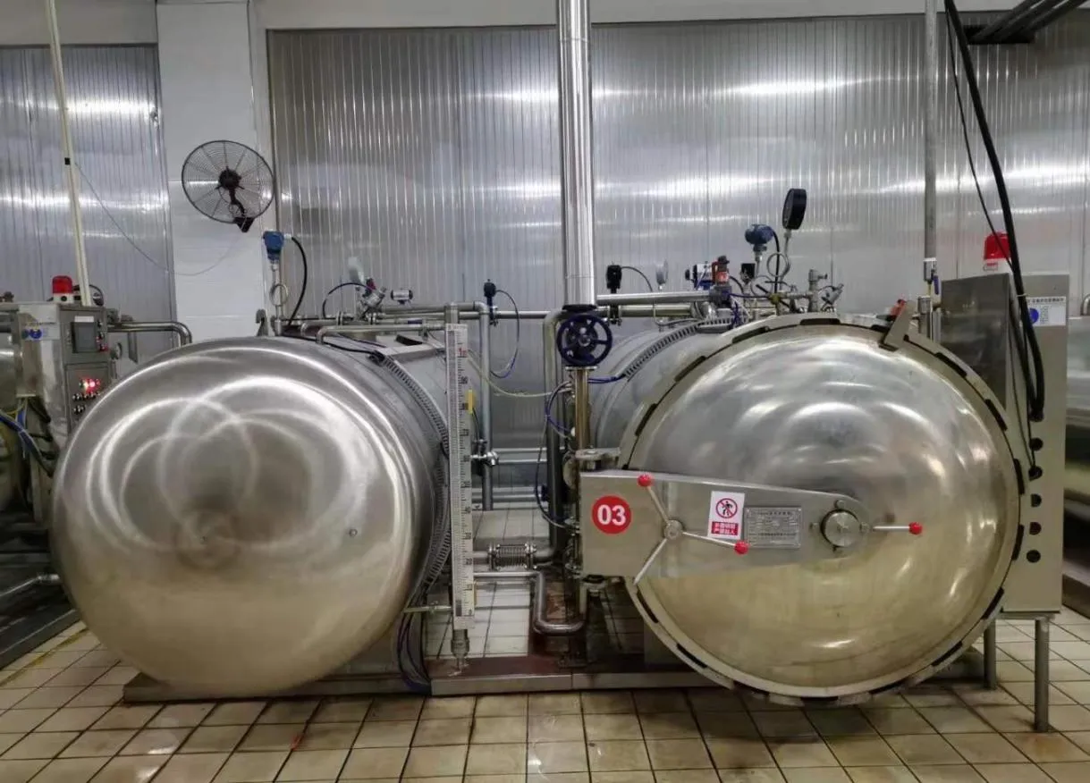Especial para Food Processing Factory Esterilizador Automático Tanque De Água Produto Feijão Comercial Esterilização De Alta Temperatura Equip - Esterilização Pot - foodmachtech