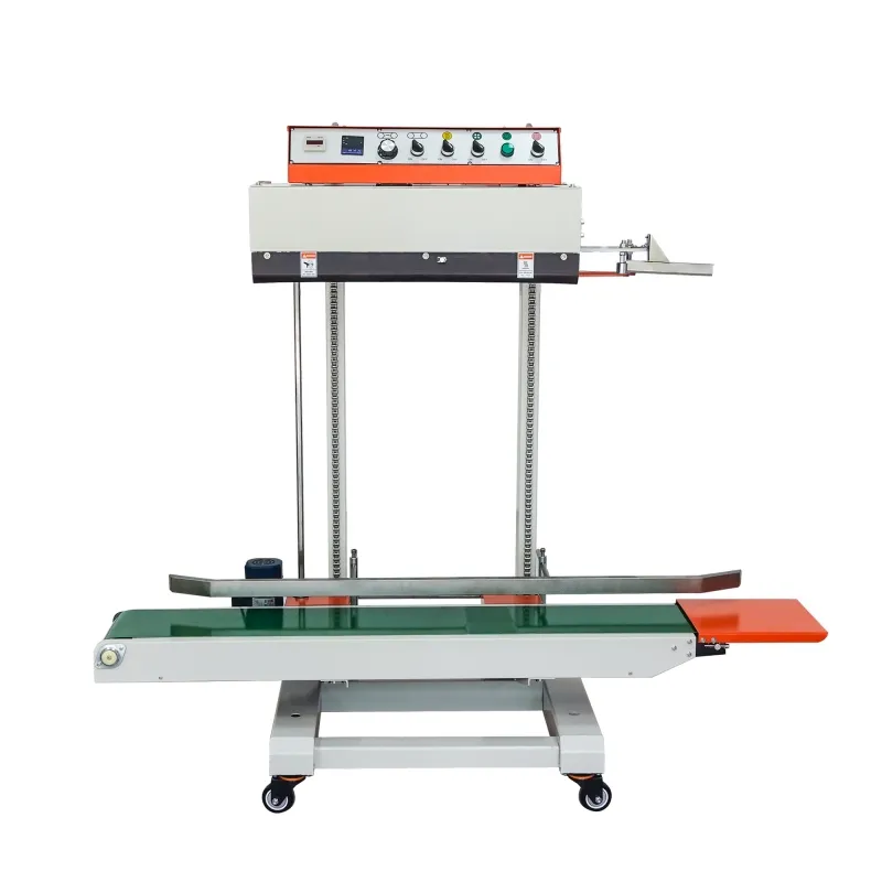Automatic Vertical Plastic Film Bag Heat Sealing Machine / Continuous Heat Sealing Machine for Large-Sized Packaging Bags -1680 - Sealing Machine - foodmachtech