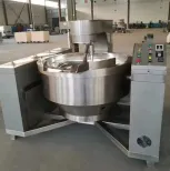 وعاء تسخين كهربائي مزدوج الطبقة ، وعاء مموج لمنتجات اللحوم متعدد الوظائف - وعاء القلي - foodmachtech