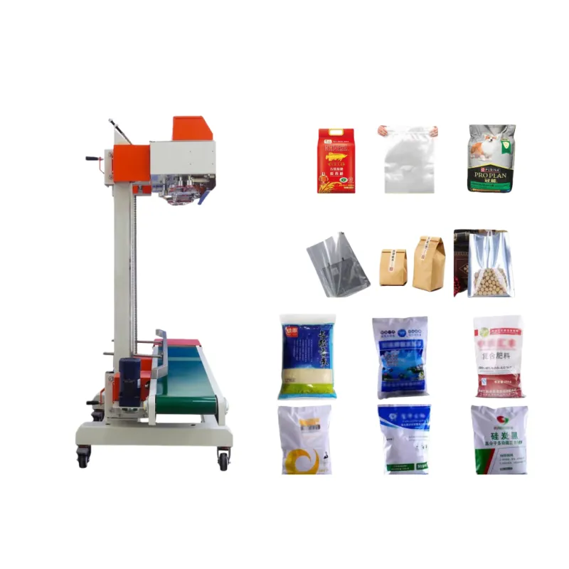 Automatic Vertical Plastic Film Bag Heat Sealing Machine / Continuous Heat Sealing Machine for Large-Sized Packaging Bags -1680 - Sealing Machine - foodmachtech