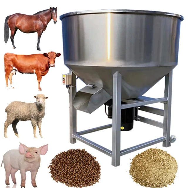 Máy trộn thức ăn dạng đứng máy trộn thức ăn trang trại máy trộn thức ăn hiệu quả - Máy trộn - foodmachtech