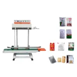 Automatic Vertical Plastic Film Bag Heat Sealing Machine / Continuous Heat Sealing Machine for Large-Sized Packaging Bags -1680 - Sealing Machine - foodmachtech