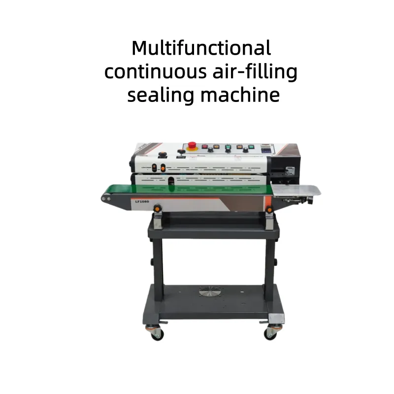 Continuous Vacuum Nitrogen Filling Sealing Machine LF-1080 Nitrogen Filling and Preservation Food Sealing Machine, Vacuum Pumpin - Sealing Machine - foodmachtech