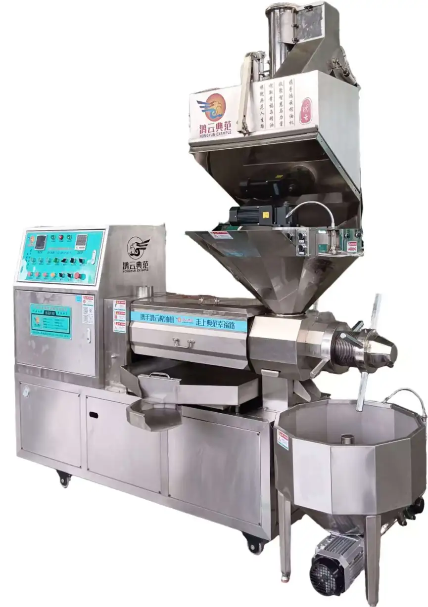 HY-6YL-TL820 Parafuso óleo imprensa máquina - Parafuso óleo imprensa - foodmachtech