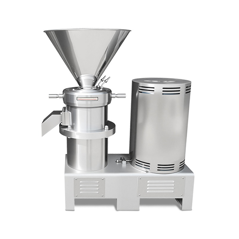 โรงสีคอลลอยด์เกรดอาหาร-เครื่องบดแยมและเนยถั่วลิสงอัตโนมัติ-รุ่นความเร็วสูงขนาดเล็กเชิงพาณิชย์