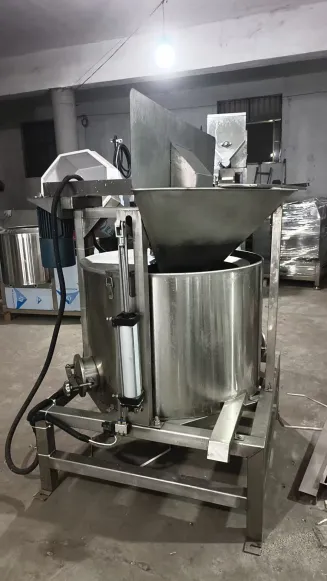 Especial para Food Processing Factory Bottom Discharge Deoiling Machine Comercial Fried Material Deoiling Equipment